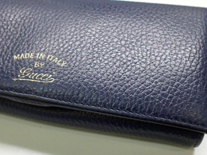 Black Bamboo Long Wallet