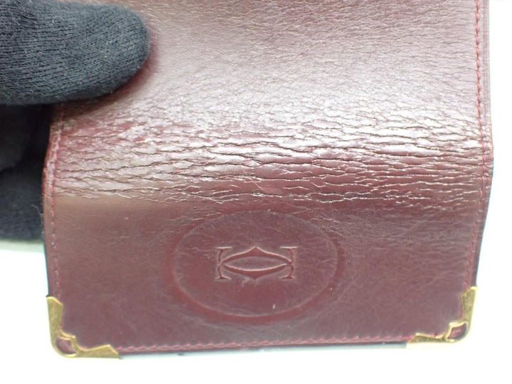 Bordeaux Tri-Fold Wallet