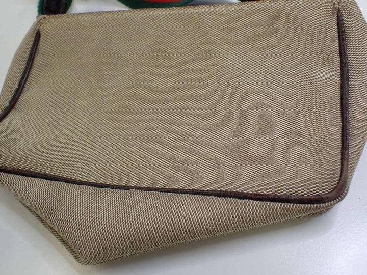 Beige Shelly Line Handbag