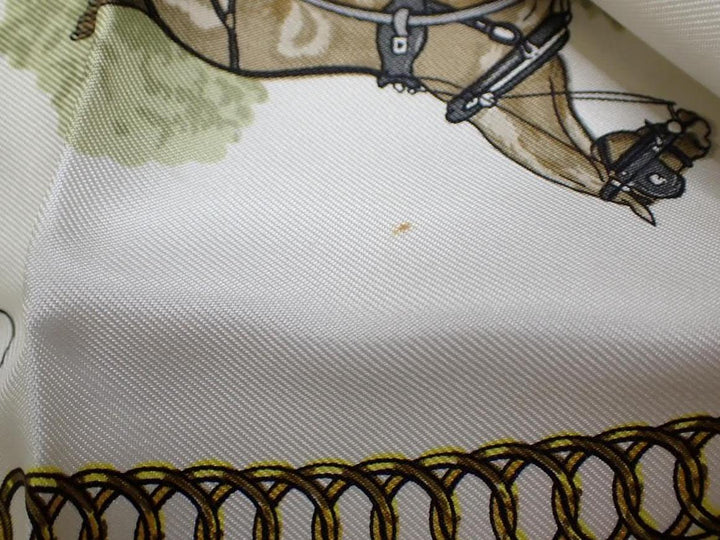 Hermes Pink Silk Scarf