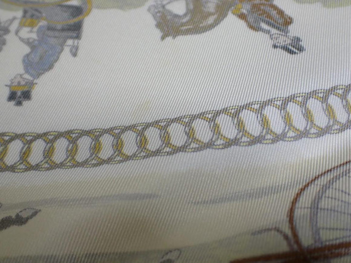 Hermes Pink Silk Scarf