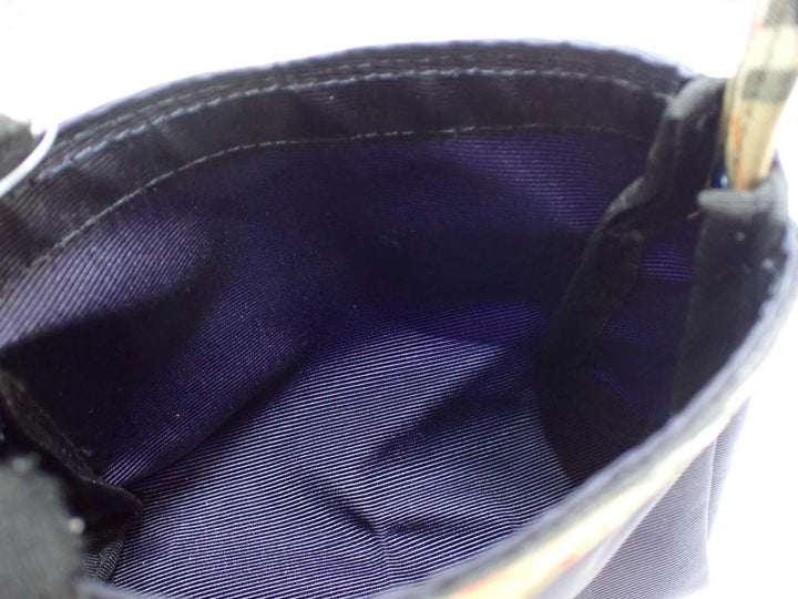Navy Blue House Check Handbag