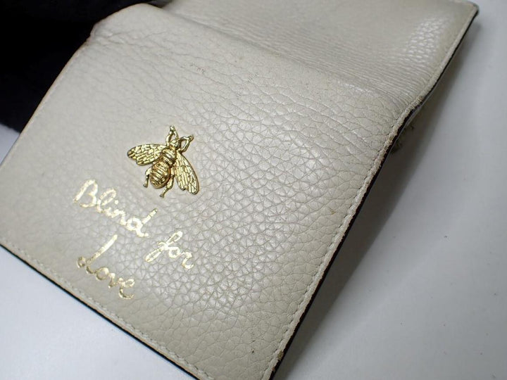White Compact Wallet