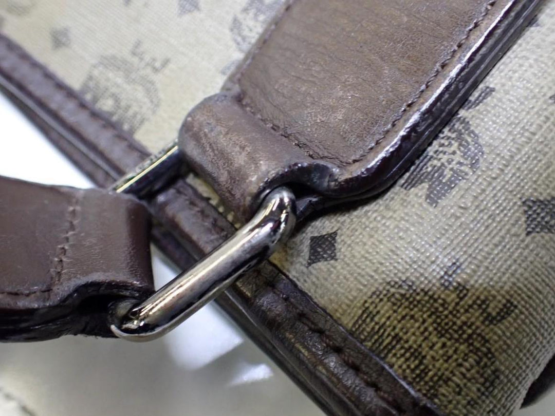 Green Visetos Shoulder Bag