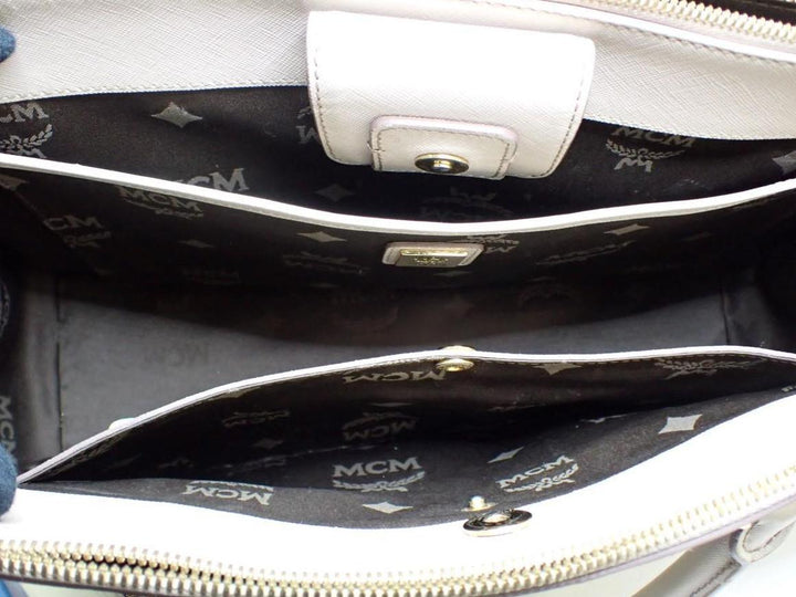 White 2 Way Shoulder Bag