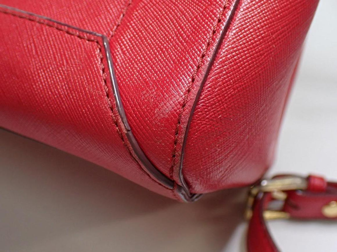 Red 2 Way Shoulder Bag