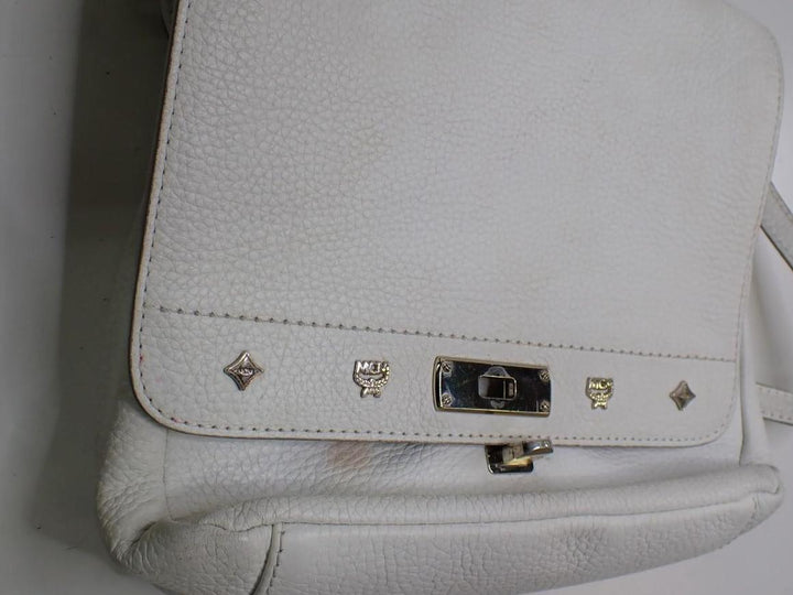 White 2 Way Shoulder Bag