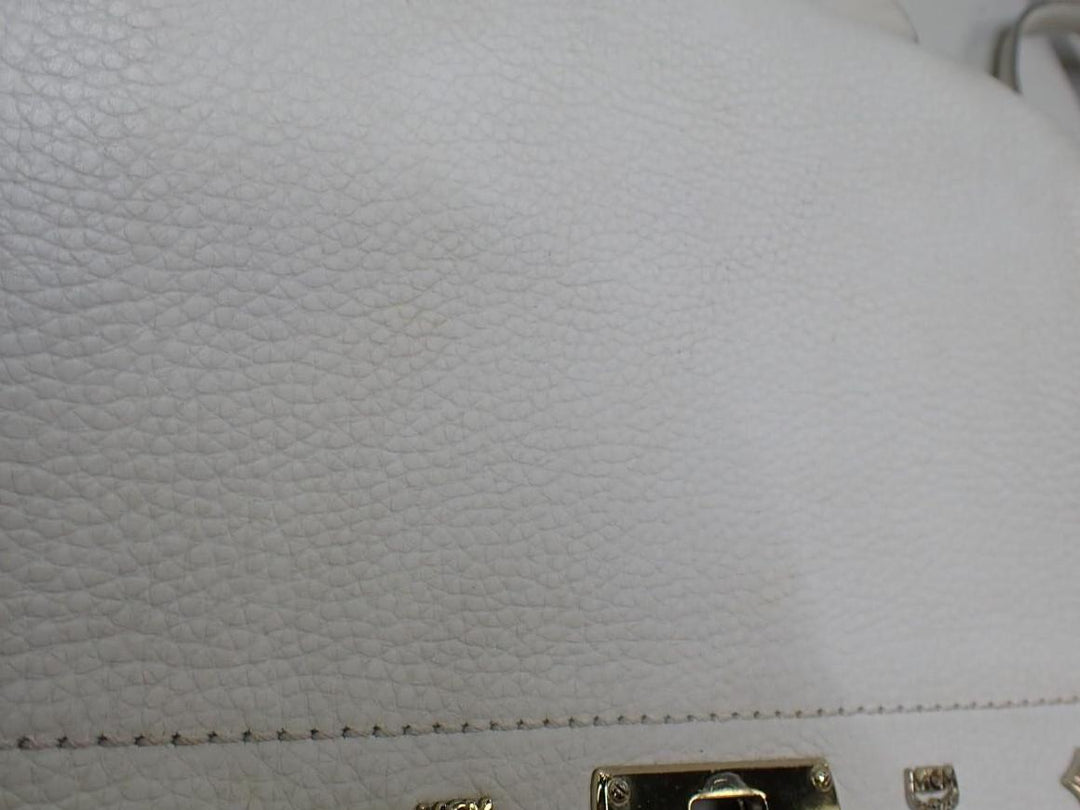 White 2 Way Shoulder Bag