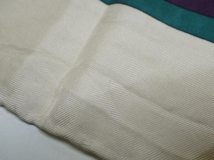 Beige Silk Scarf