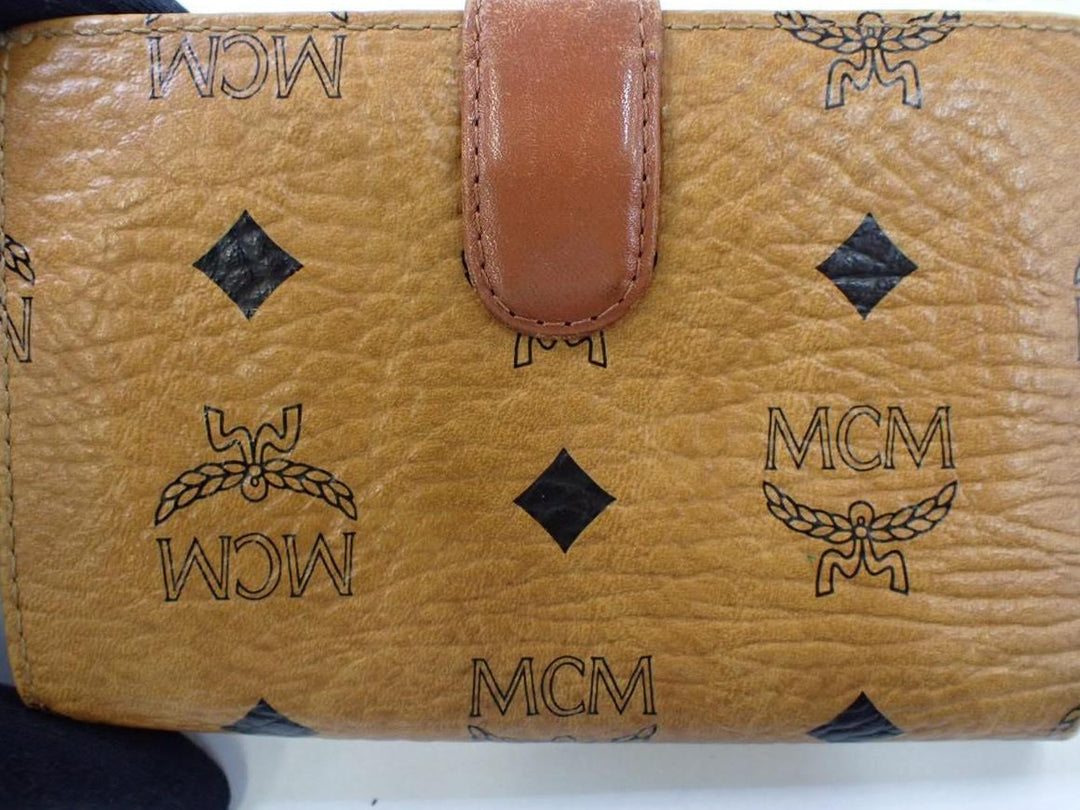 Brown Visetos Compact Wallet