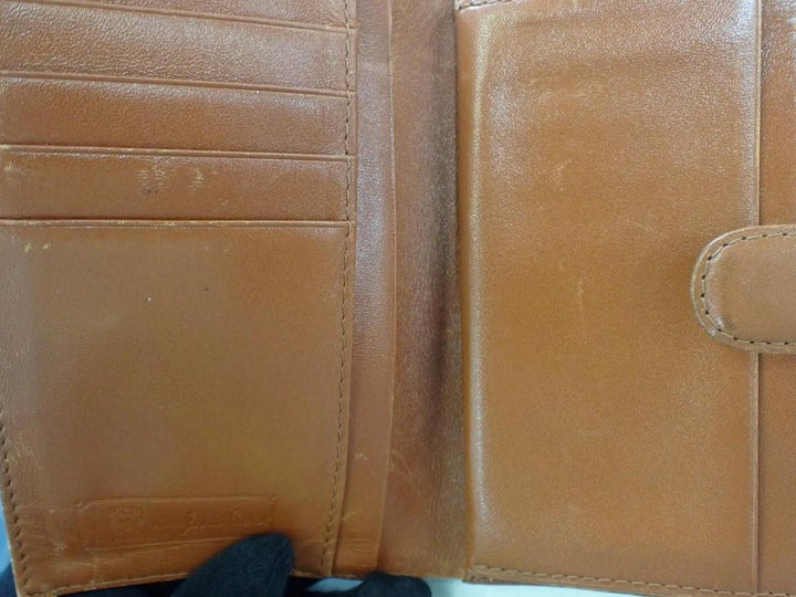 Brown Visetos Compact Wallet