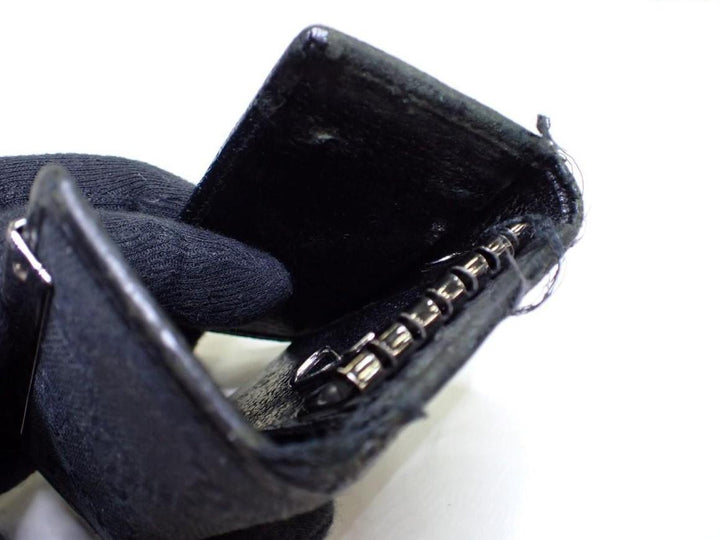 Black GG Canvas Key Case (6)