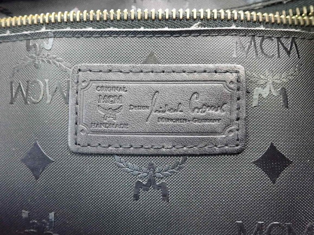 Black Visetos Tote Bag