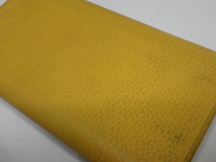 Yellow Interlocking Long Wallet