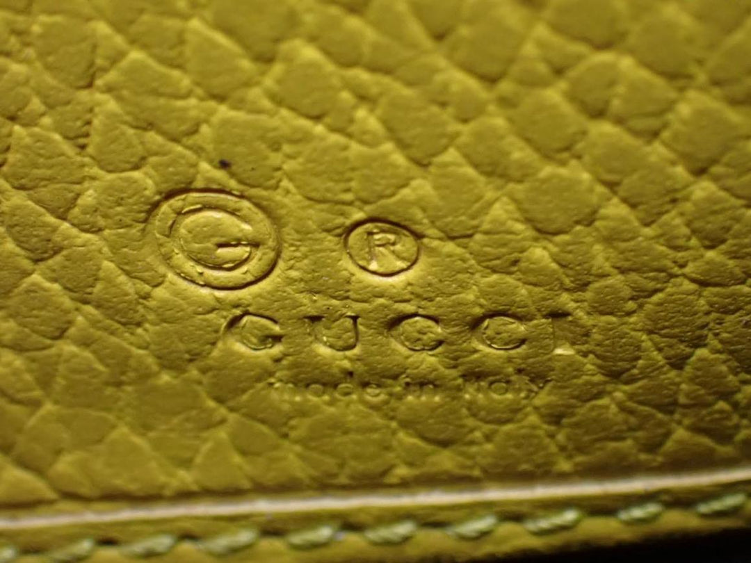 Yellow Interlocking Long Wallet