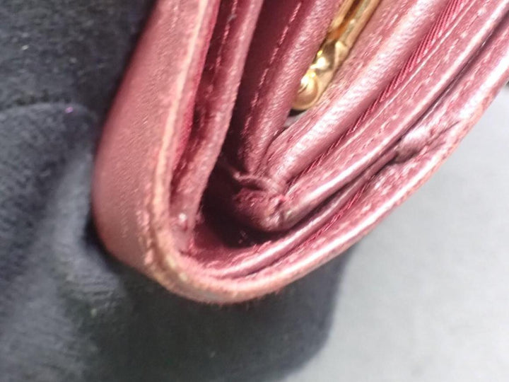 Bordeaux Tri-Fold Wallet
