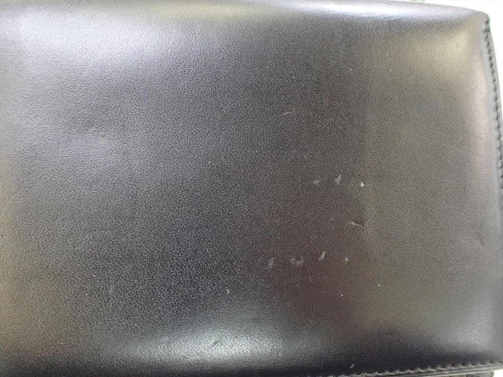 Black Macadam Compact Wallet