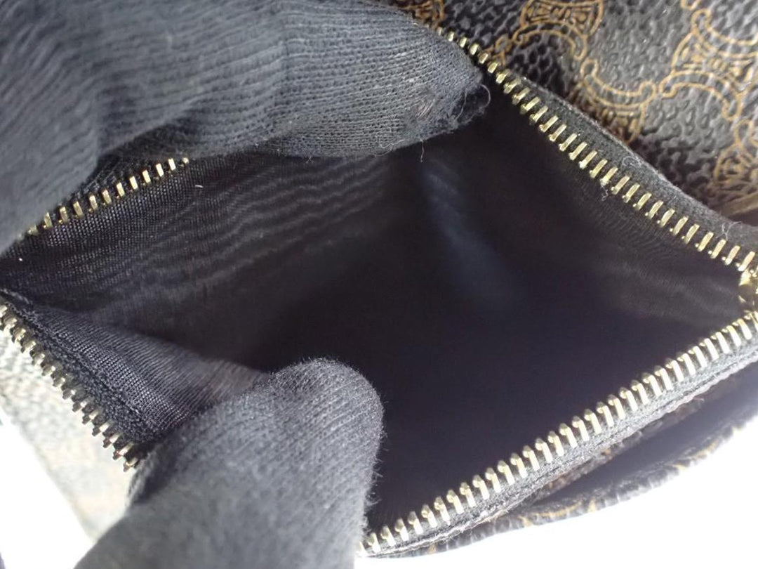 Black Macadam Compact Wallet