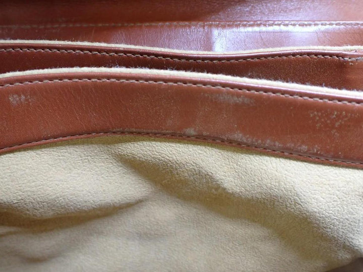 Brown Visetos Shoulder Bag
