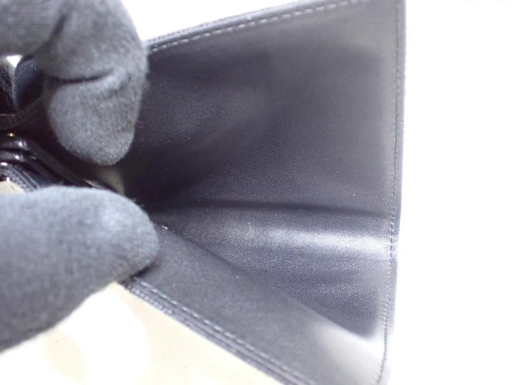 Black GG Canvas Card Case
