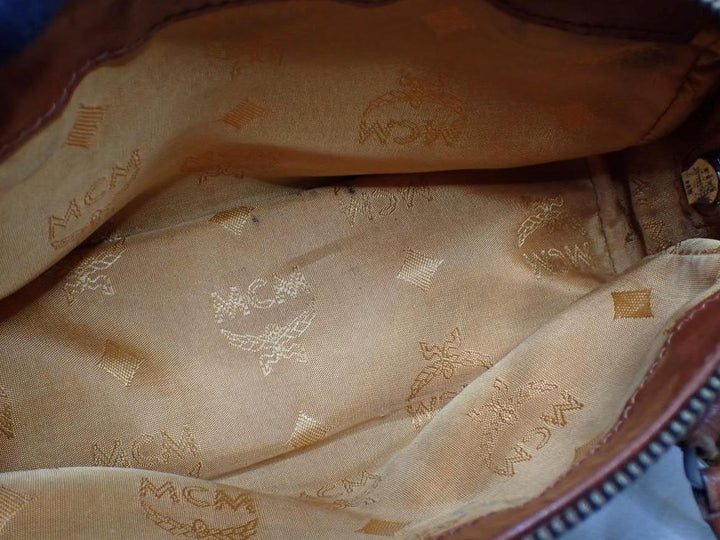 Brown Visetos 2 Way Handbag