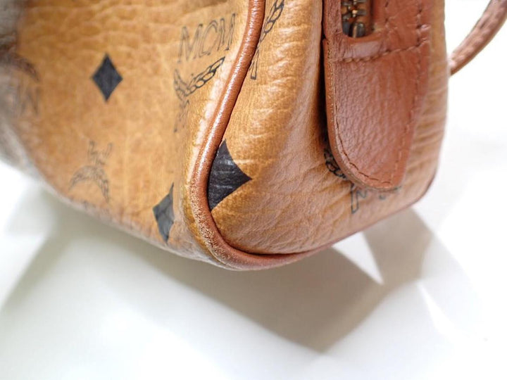 Brown Visetos 2 Way Handbag