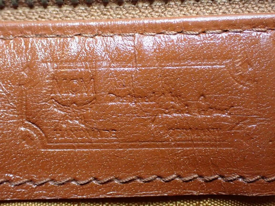 Brown Visetos 2 Way Handbag