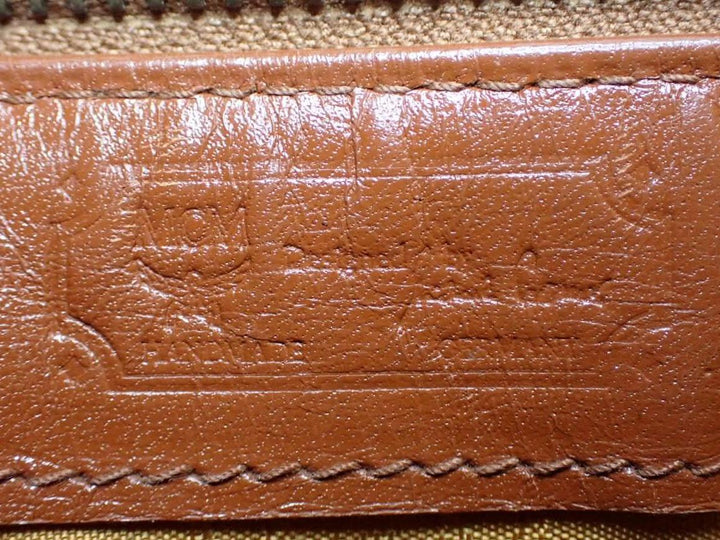 Brown Visetos 2 Way Handbag