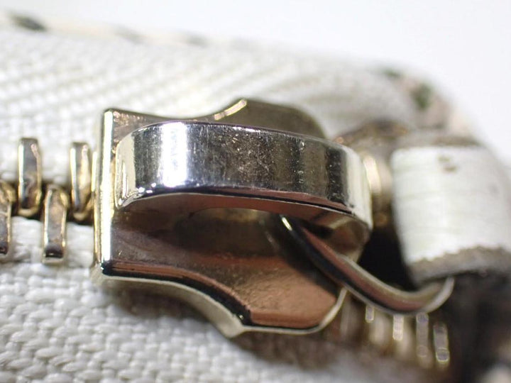 White Zippy Wallet