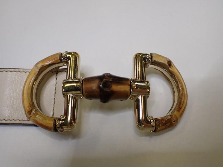 Beige Bamboo Belt