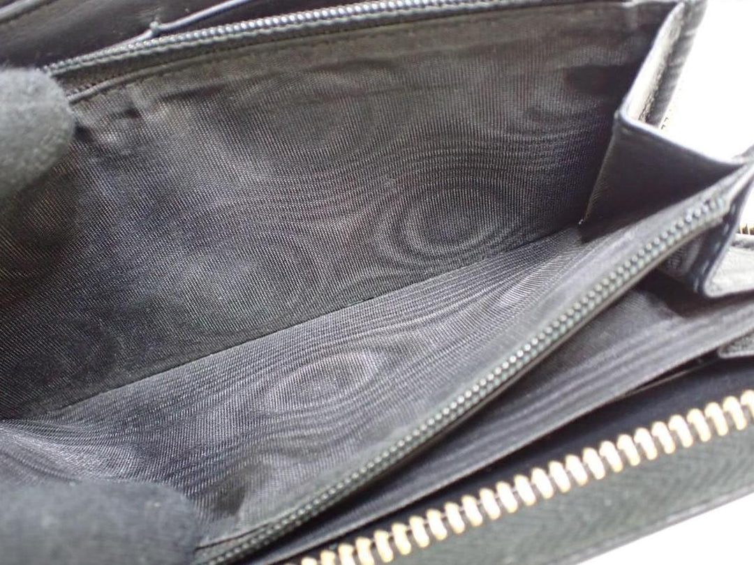 Black Bamboo Zippy Wallet