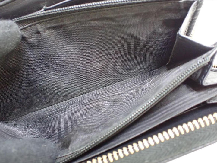 Black Bamboo Zippy Wallet