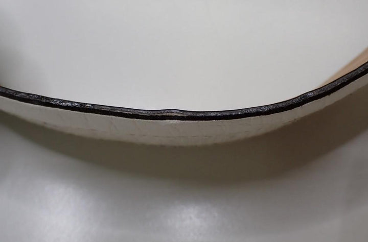 White GG Supreme Belt