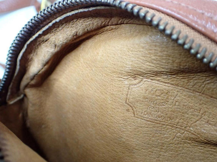 Brown Visetos Shoulder Bag