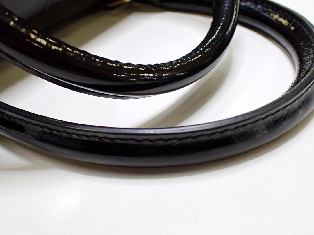 Black Visetos Handbag