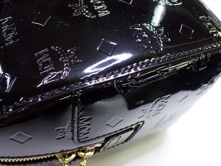 Black Visetos Handbag