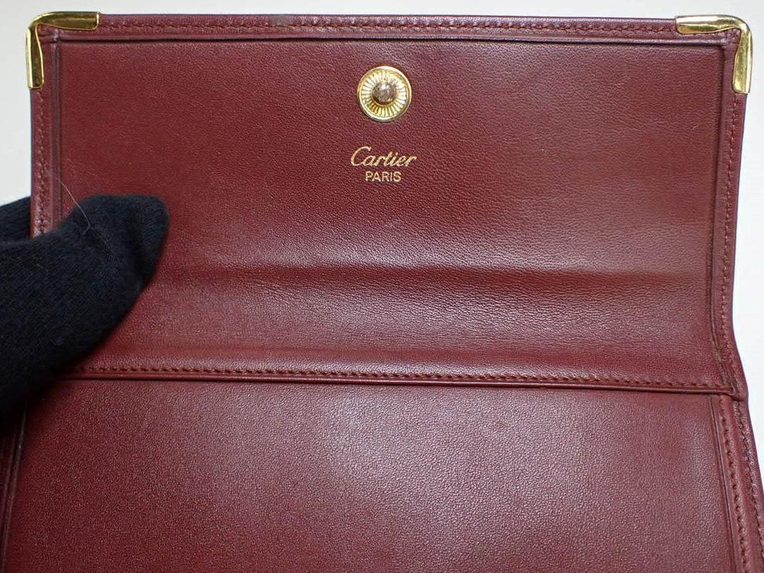 Bordeaux Tri-Fold Wallet