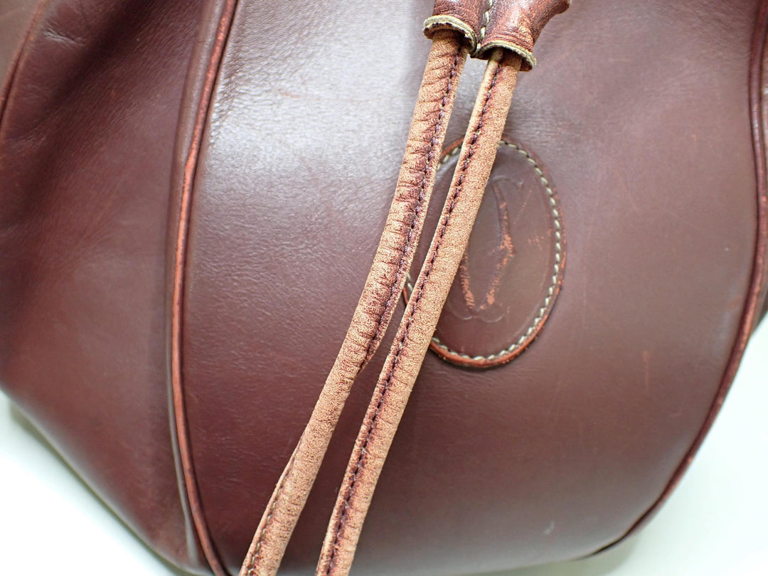 Bordeaux Drawstring Bag