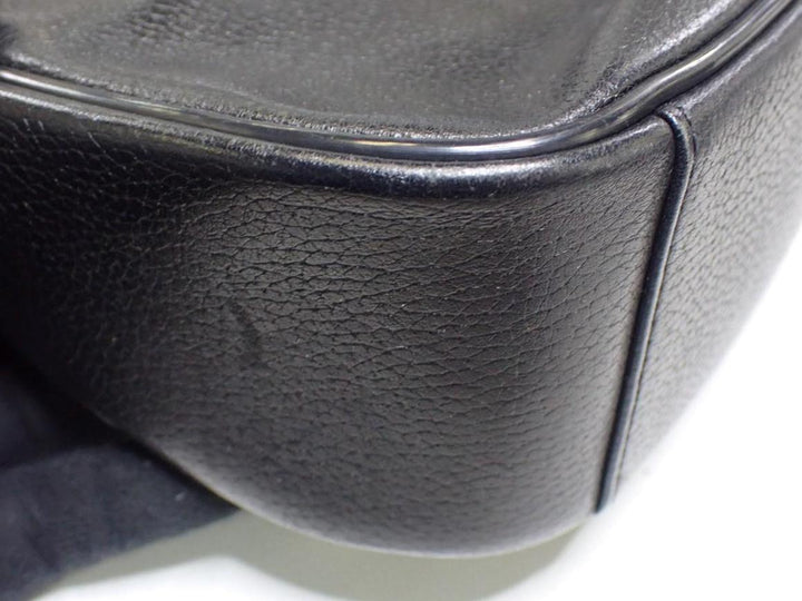 Black Handbag with Strap