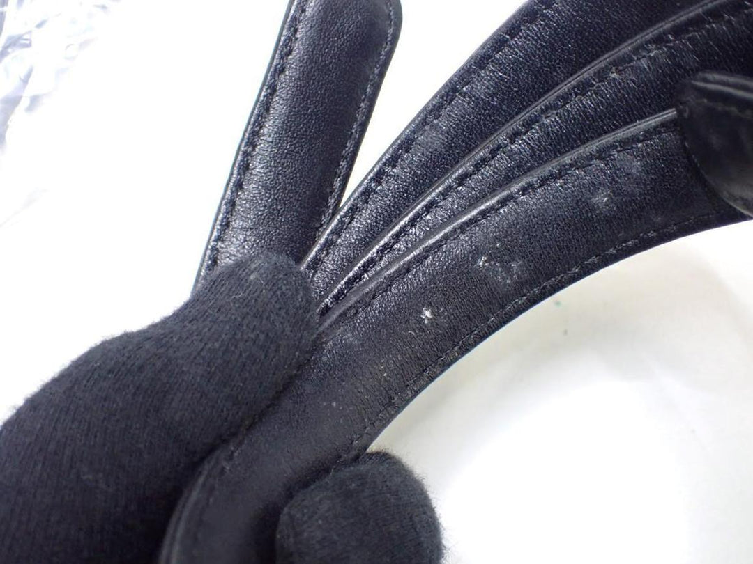 Black Handbag with Strap