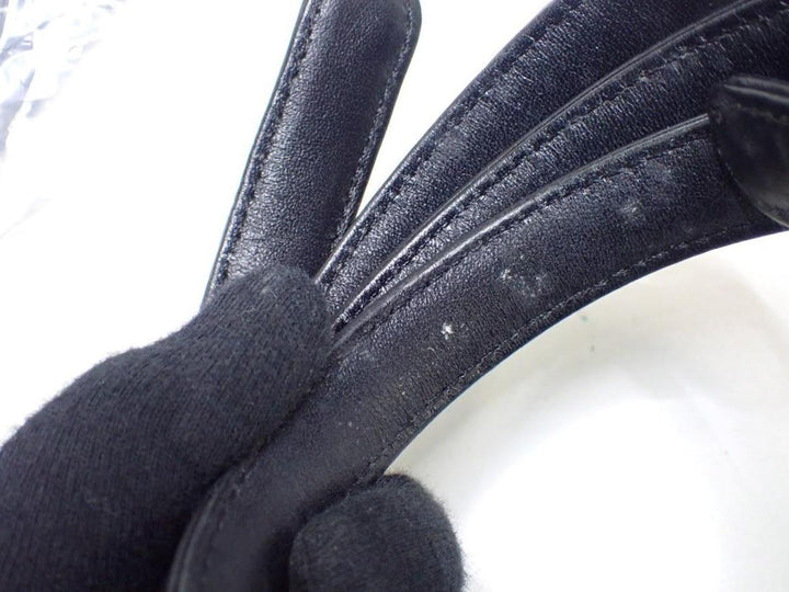 Black Handbag with Strap