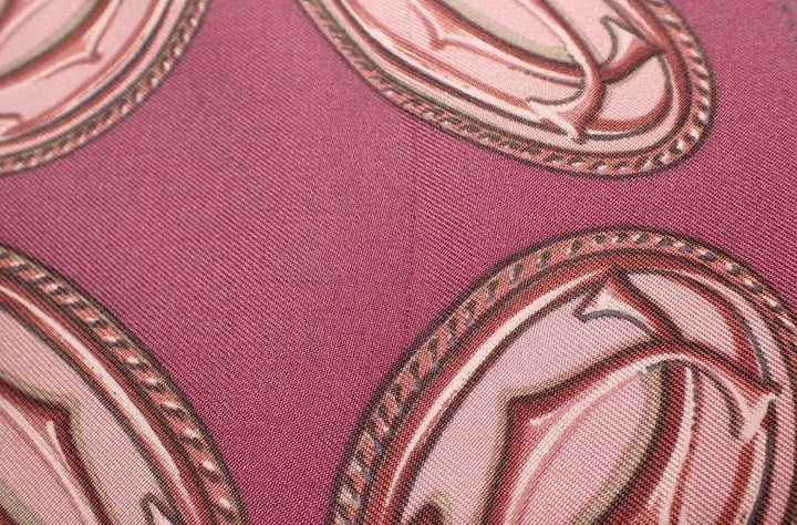 Bordeaux Silk Scarf