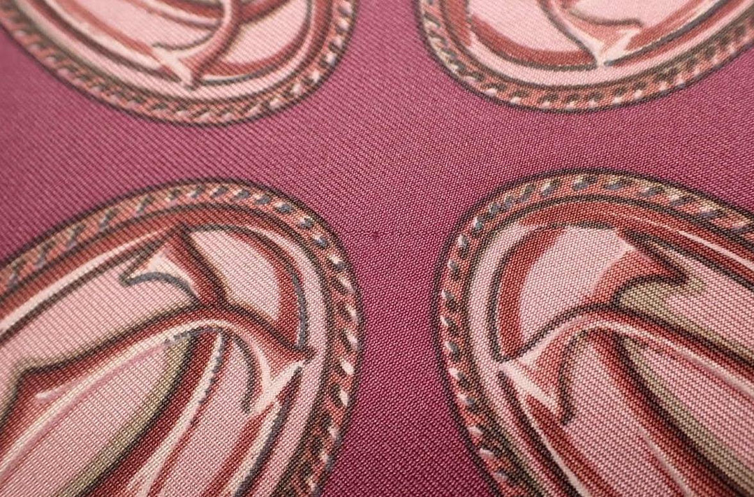 Bordeaux Silk Scarf