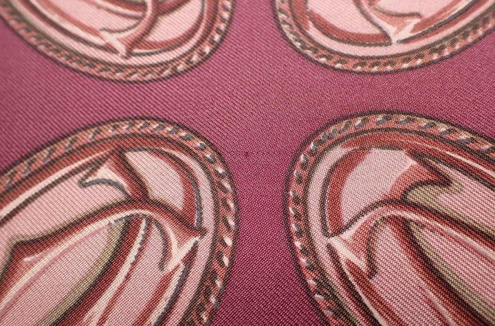 Bordeaux Silk Scarf