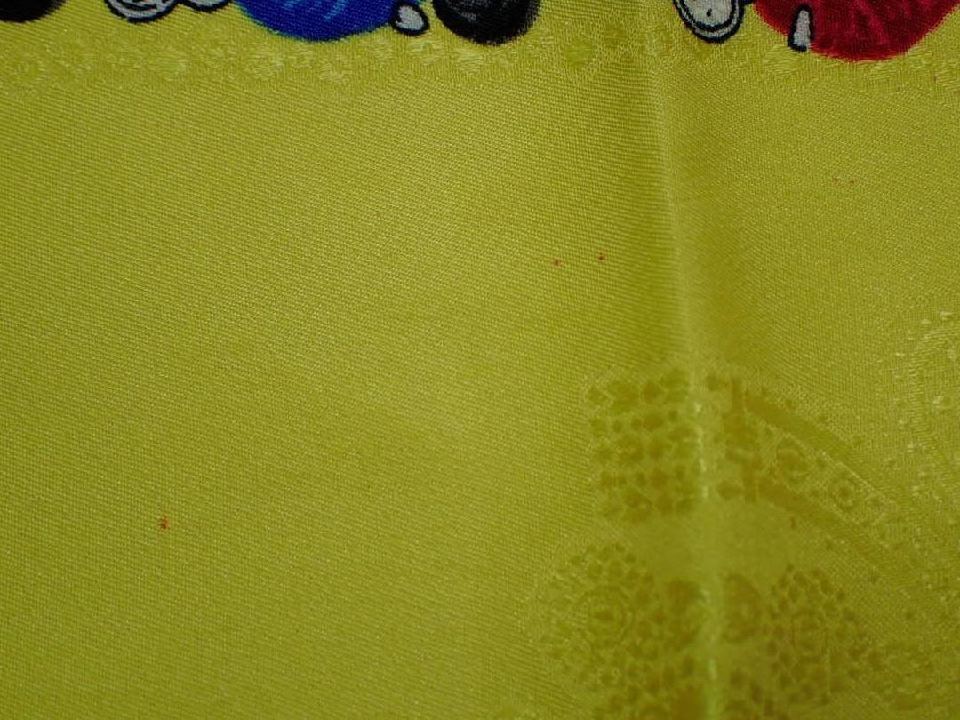 Yellow Silk Scarf