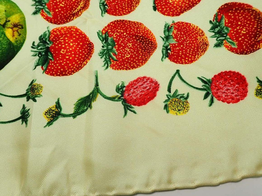 Yellow Silk Scarf