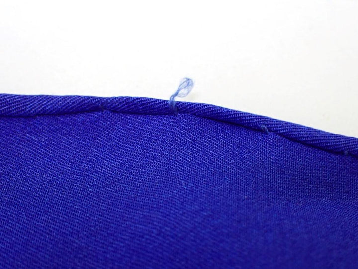 Blue Silk Scarf