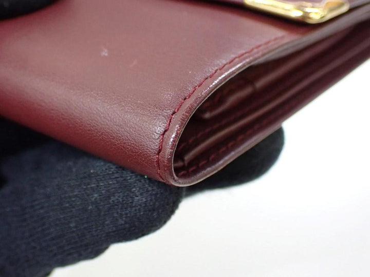 Bordeaux Tri-Fold Wallet