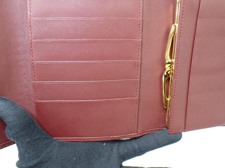 Bordeaux Tri-Fold Wallet