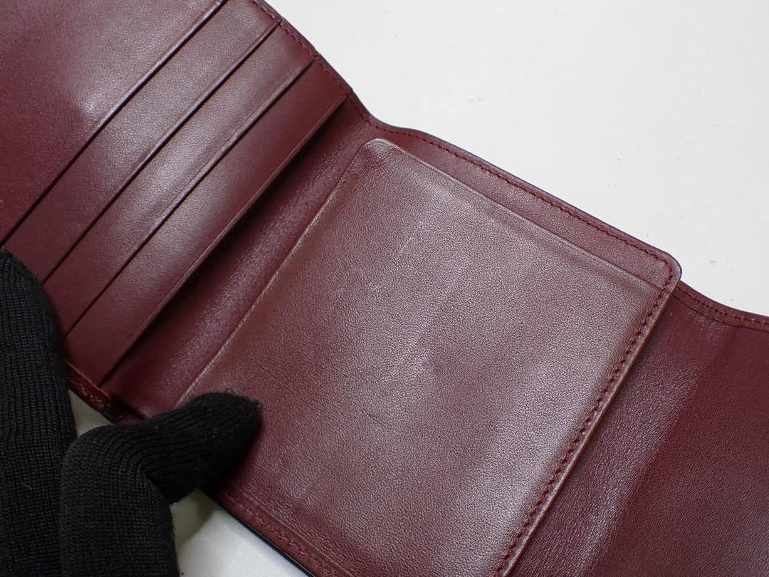 Bordeaux Tri-Fold Wallet